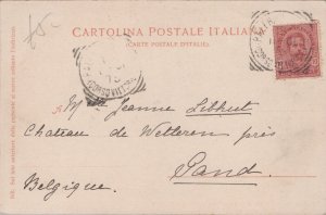 Italy Palermo Palazzo Reale Vintage Postcard 04.14