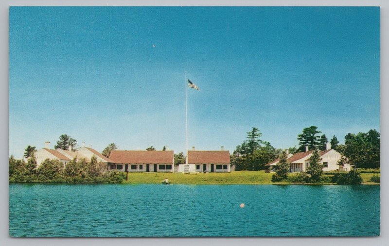 National & State Parks~Old Fort Wilkins Lake Fort Wilkins Park~Vintage Postcard 