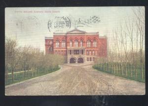 BISMARCK NORTH DAKOTA BAPTIST BUILDING VINTAGE POSTCARD ND KENDALE WISCONSIN