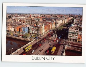 Postcard O'Connell Street, Dublin, Ireland