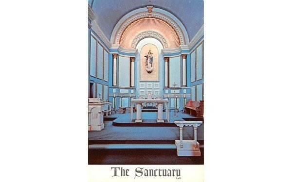 Sanctuary in Gloucester, MA National Shrine of the Fishermen Our Lady