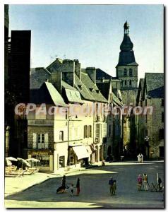 Postcard Modern Sarlat instead of Liberty bell Cathedral Saint-Sacerdos
