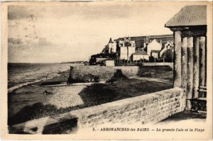 CPA Arromanches-les-Bains La Grande Cale et la Plage FRANCE (1286624)