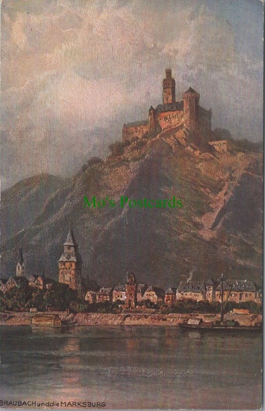 Germany Postcard - Braubach Und Die Marksburg, Rhineland-Palatinate Ref.RS29323