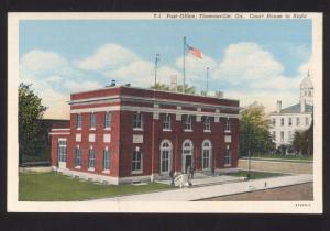 THOMASVILLE GEORGIA UNITED STATES POST OFFICE VINTAGE POSTCARD U.S. GA.