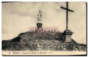 Postcard Old Murat Summit Du Rocher De Bonnevie