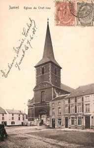 ac0026 - BELGIUM - Carte Postal Ancienne VINTAGE POSTCARD - Jumet - 1908-