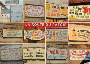 Modern Postcard Northern Region Calais route The Walls