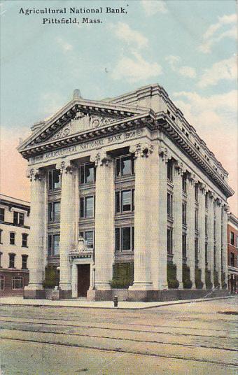 Massachusetts Pittsfield Agricultural National Bank 1911