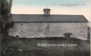 The Stone Barn, Shaker Village Mount Lebanon, NY, USA Unused 