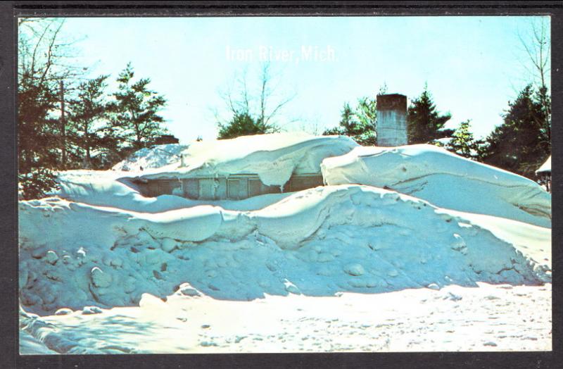 Winter Scene,Iron River,MI BIN