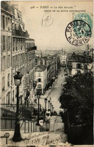 CPA PARIS 18e - La rue Müller (74385)