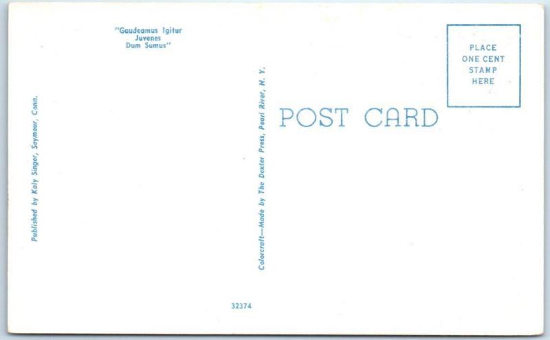 NEW BRITAIN, Connecticut CT  THE TRAVELOGUE Interior VAGABONDIA   Postcard