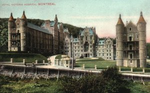 Vintage Postcard Royal Victoria Hospital Medical Building Montreal Canada