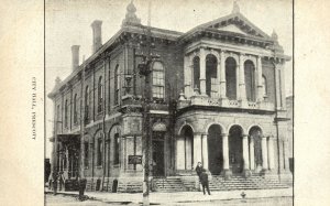 Vintage Postcard 1930's City Hall Government Historic Building Prescott Arizona