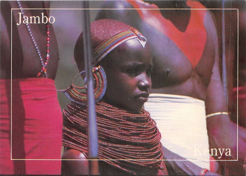 us8395 maasai warriors jambo kenya  kenya africa folklore costume types