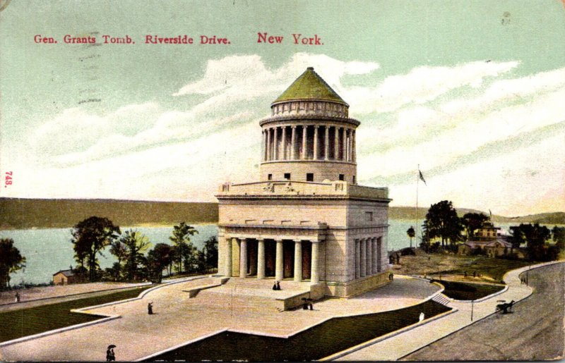 New York City Riverside Drive General Grants Tomb 1908