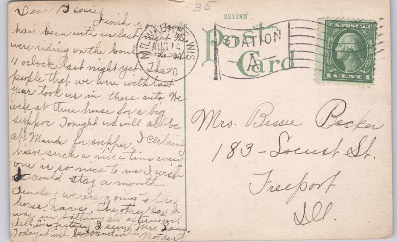 Milwaukee, Wis., Gordon Park Bath House - 1920