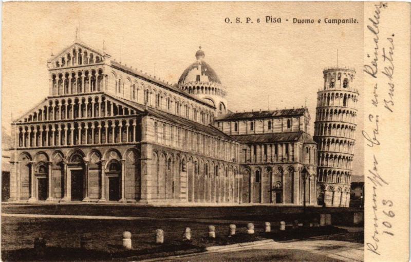CPA PISA Duomo e Campanile. ITALY (468083)