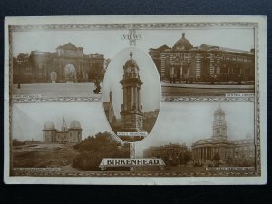 Birkenhead 5 Image Multiview c1917 RP Postcard by WHS