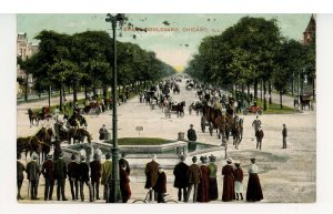 IL - Chicago. Grand Boulevard ca 1908