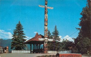 Canada Vancouver B.C. Totem Poles in Stanley Park native ammerican carvings