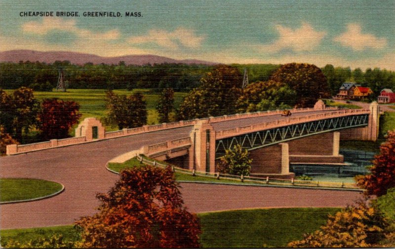 Massachusetts Greenfield Cheapside Bridge