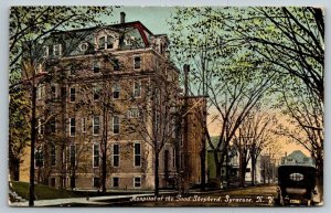 Hospital of the Good Shepherd  Syracuse  New York  RPO Railway Post Postcard