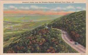 Stamford Valley From The Western Summit Mohawk Trail Massachusetts