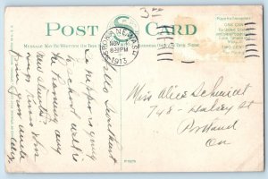 Spokane Washington WA Postcard North Central High School Exterior Building c1913