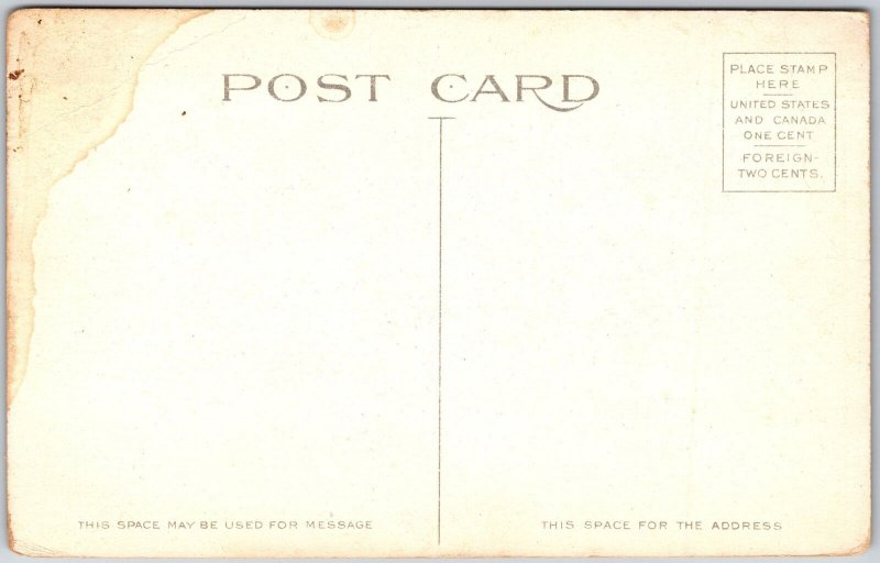 Adirondacks New York NY, John Brown's House, Metal Gate, Vintage Postcard