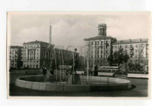 493167 Yaroslavl Labor Square TV tower buses artel Iskusstvo 3000