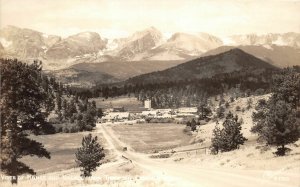 J23/ Thompson Canon Colorado RPPC Postcard c40s Homes Stores Sanborn 149