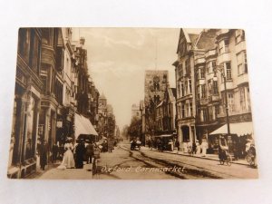 Circa 1900-10 Downtown Main St Oxford, Cornmarket, UK Vintage Postcard P28