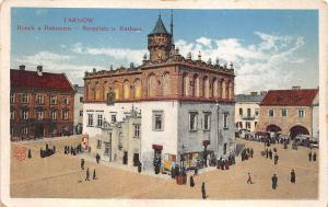 B22491 Tarnow Ringplatz und Rathaus poland