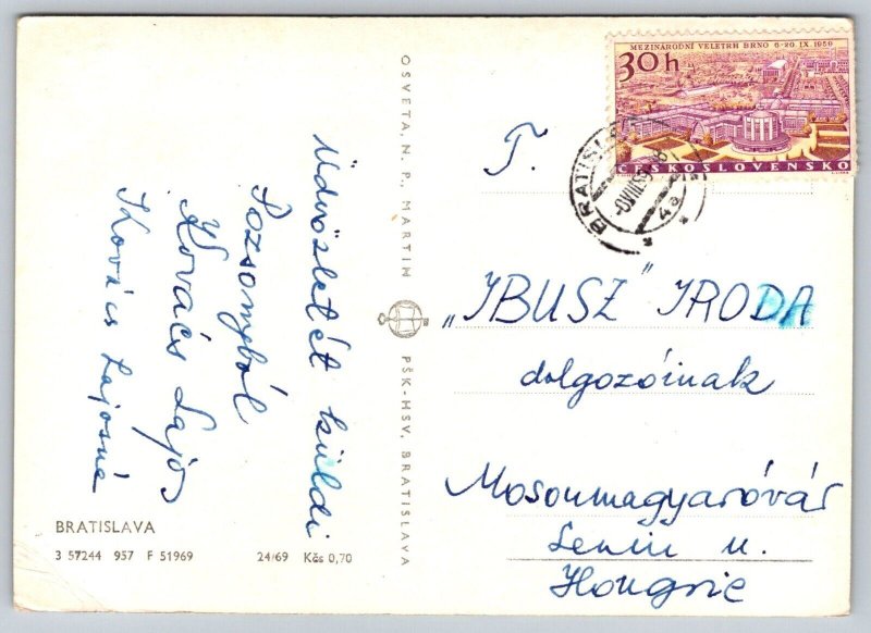 RPPC Bratislava  Slovakia   Postcard