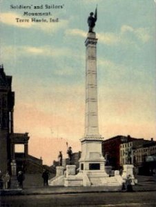Soldiers' and Sailors' Monument - Terre Haute, Indiana IN