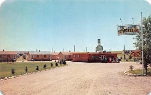 MEDICINE HAT, Alberta Canada  FRONTIER MOTEL  Roadside c1950's Chrome Postcard