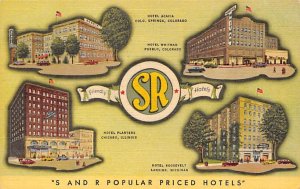 S And R Popular Priced Hotels Chicago Illinois, Pueblo, Colorado, Lansing Mic...