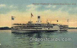 Steamer Greyhound, Toledo, Ohio, OH USA Steam Ship 1919 corner wear more so r...