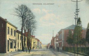 Netherlands Kerkrade Holzstraat  Vintage Postcard 07.57