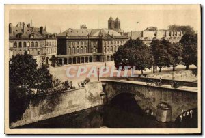 Old Postcard Metz Moselle Place of Comedy and Theater