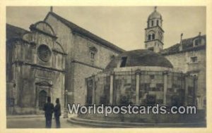 RagUSA Fontana d'Quofrio e Le Chiesa San Salvatore Yugoslavia, Jugoslavija Un...