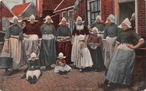 Volendam Netherlands Postcard