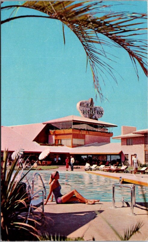 Postcard Swimming Pool at Wilbur Clark's Desert Inn in Las Vegas, Nevada