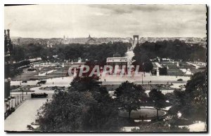 Postcard Old Paris Panorama of the Tuileries