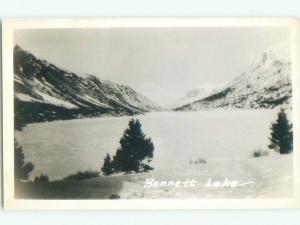 old rppc LAKE BENNETT Carcross - Near Whitehorse Yukon Territory YT W0798