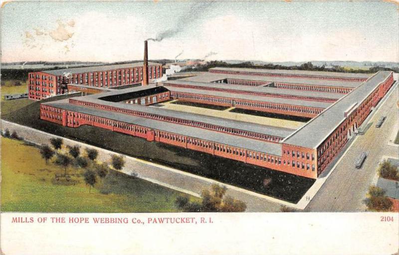 Rhode Island  Pawtucket   Hope Webbing Company