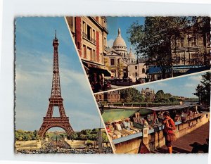 Postcard Paris France