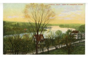MA - Lowell. Merrimac River 